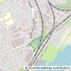 Map of Long Eaton, Nottingham