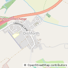 Map of Thirsk, North Yorkshire