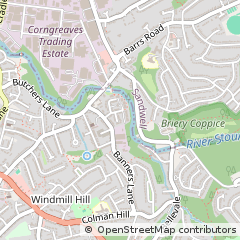 Map of Halesowen