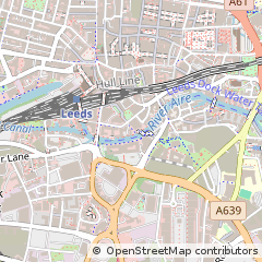 Map of Leeds, West Yorkshire