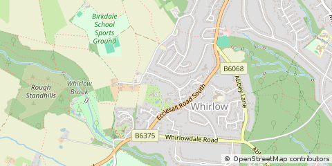 Map of Sheffield