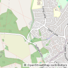 Map of Reading, Berkshire