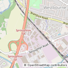Map of Ipswich, Suffolk