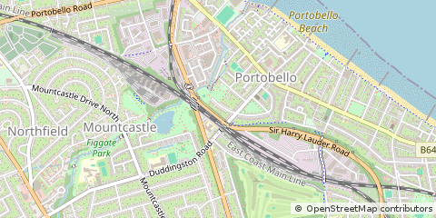 Map of Edinburgh