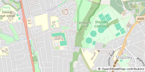 Map of Bedfordshire