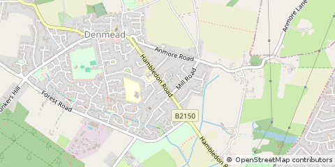 Map of Waterlooville, Hampshire