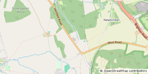 Map of Brighton, West Sussex