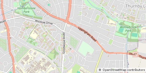 Map of Leicester