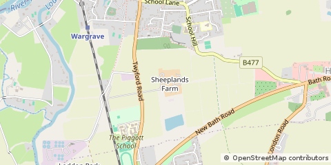 Map of Reading