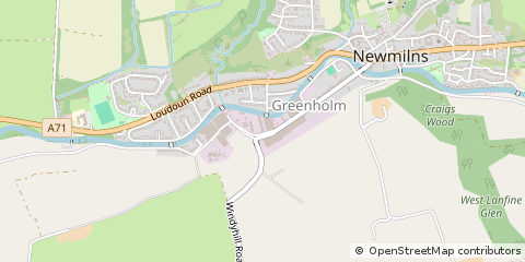 Map of Newmilns