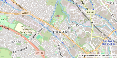 Map of Oldbury, West Midlands