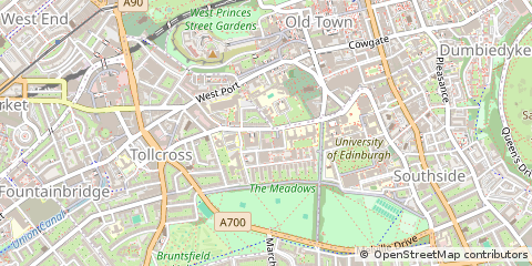 Map of Edinburgh