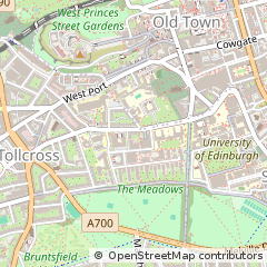 Map of Edinburgh