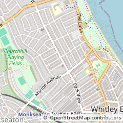 Map of Whitley BAY