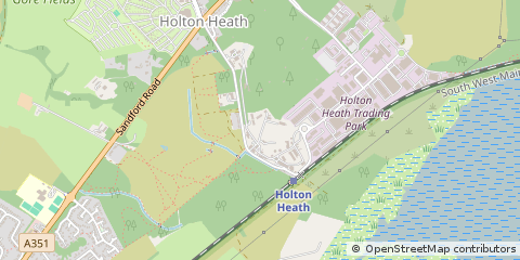 Map of Poole