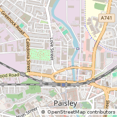 Map of Paisley