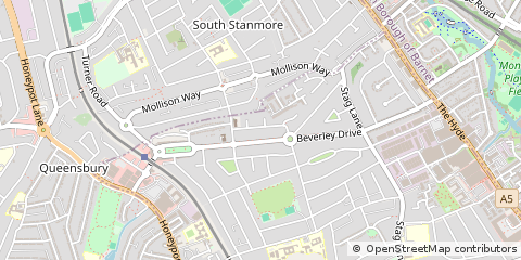 Map of Edgware