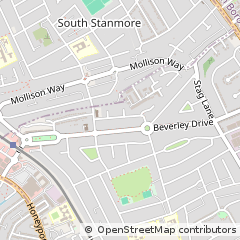 Map of Edgware
