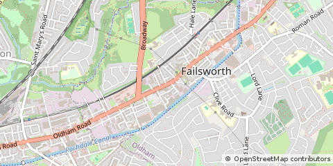 Map of Manchester