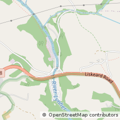 Map of Saltash, Cornwall