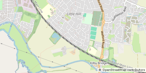 Map of Leicestershire