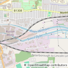 Map of Lincoln