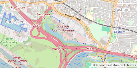 Map of Portsmouth, Hampshire