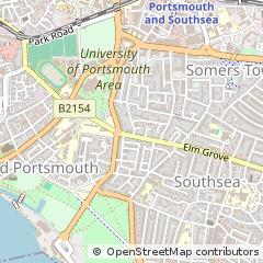 Map of Southsea, Hampshire