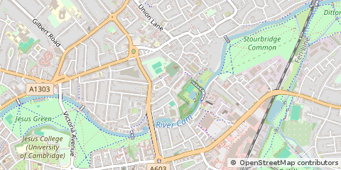 Map of Cambridge