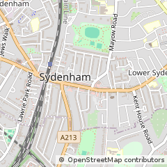 Map of London, West Sussex
