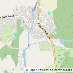 Map of Ballater, Aberdeenshire