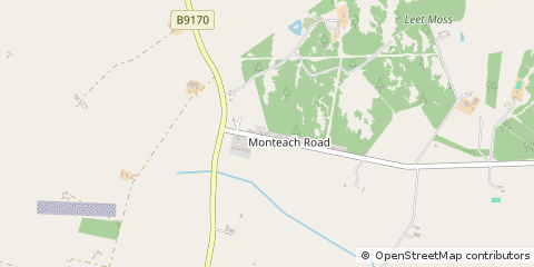 Map of Ellon, Aberdeenshire