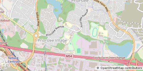 Map of Telford