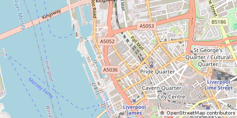 Map of Liverpool