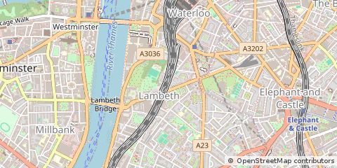 Map of London, Lancashire
