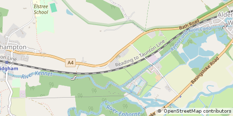 Map of Reading, Middlesex