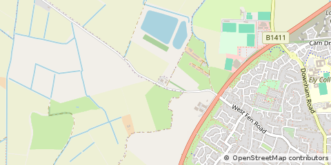 Map of ELY, Cambridgeshire