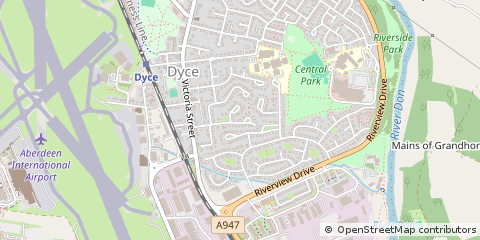 Map of Aberdeen