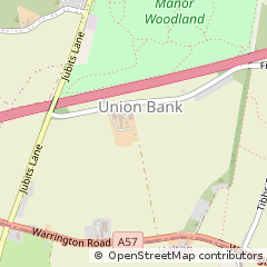 Map of Widnes, Cheshire