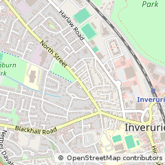 Map of Inverurie