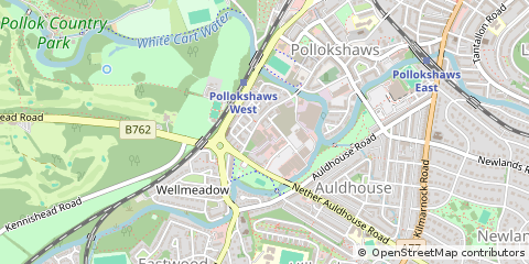 Map of Glasgow