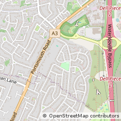 Map of Waterlooville, Hants