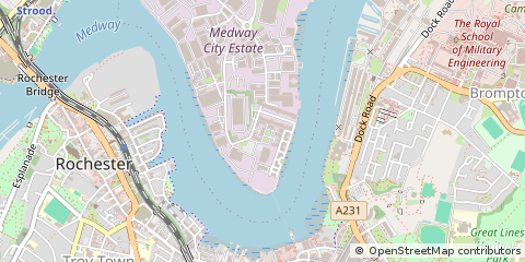 Map of Rochester