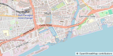 Map of Hull