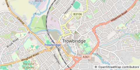 Map of Trowbridge