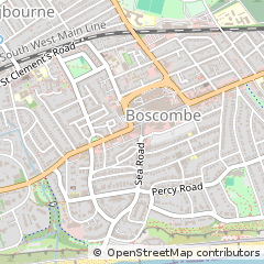 Map of Bournemouth