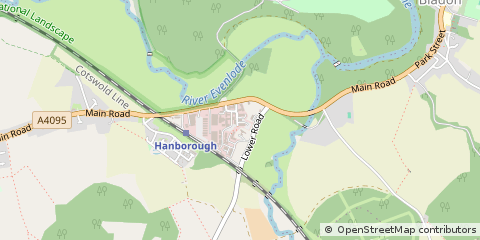 Map of Oxford, Oxfordshire