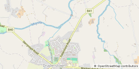 Map of Magherafelt