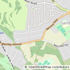 Map of South Croydon