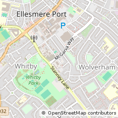 Map of Ellesmere Port